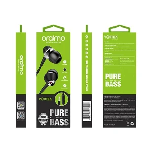 Oraimo Vortex ORE-E23 Pure Bass In Ear Earphone With Mic Copy