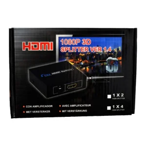 HDMI 1080P 3D SPLITTER VER 1.4 Media Streaming Device (Black) Media Streaming Device (Black)