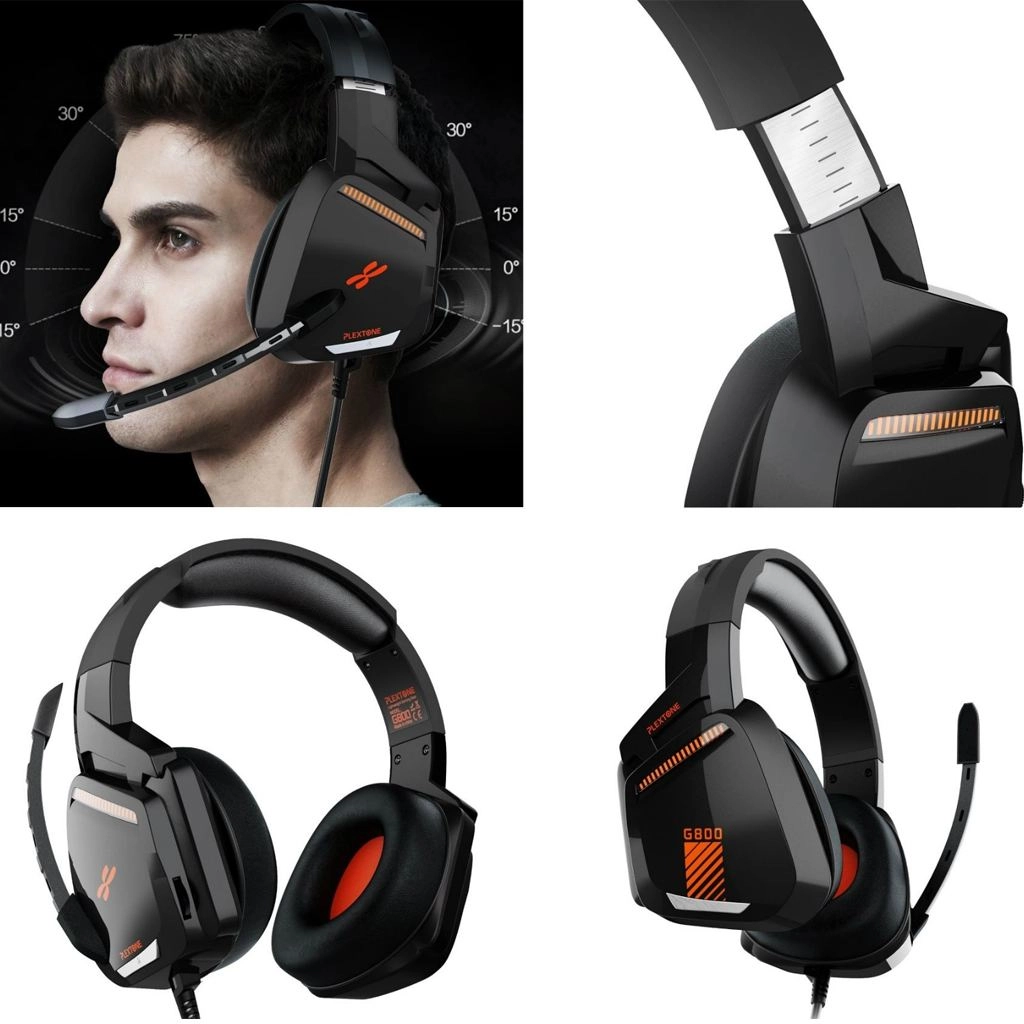 Plextone Wired Headphone G800 - Image 4