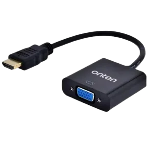 Onten OTN-5169 HDMI to VGA Adapter With 3.5mm Audio