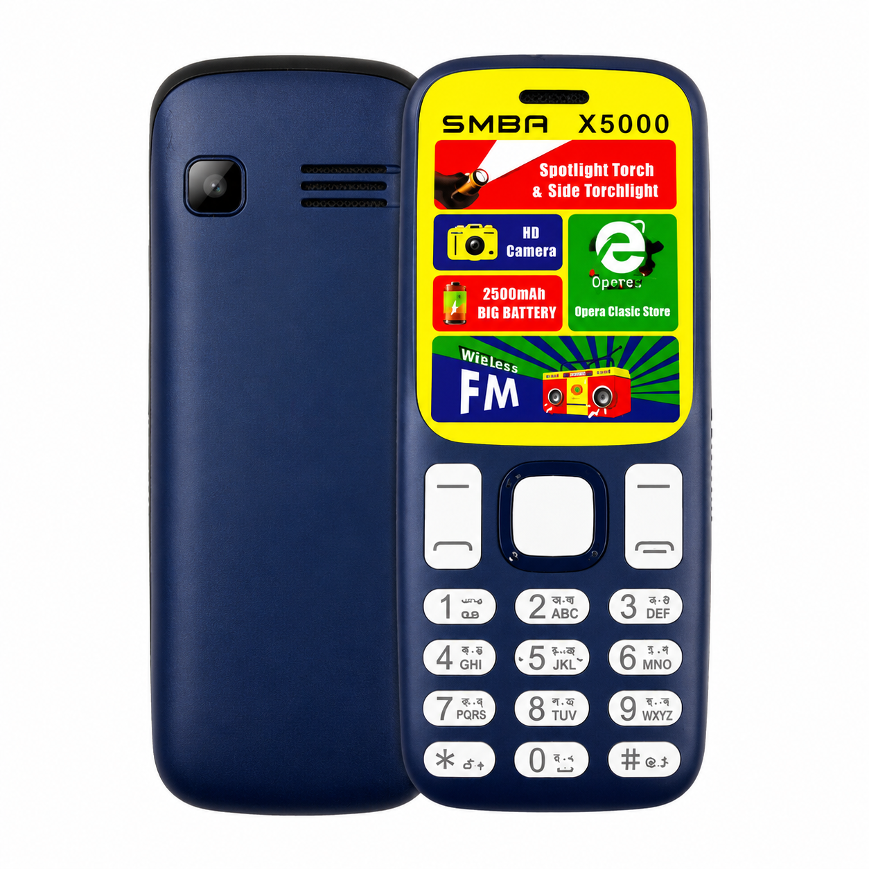 SMBA X5000 Mobile Dual Sim New Intact Box