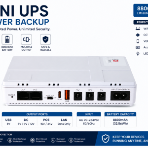 RNB 14000 mah High Class big power bank mini ups for router, camera,onu,,laptop, Multipurpose use