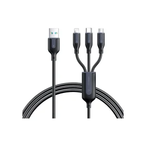Joyroom S-1T3066A15 66W 3 in 1 Fast Charging Data Cable