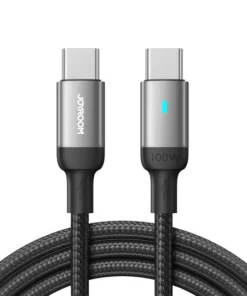 Joyroom S-CC100A10 100W Type-C to Type-C Cable – Ultra Fast, Premium Nylon Charging Cable BD