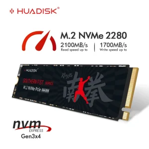 HUADISK SSD NVMe M2 1TB 512GB PCI-e 3.0X4 Internal Hard Disk 2280 SSD 256GB 128GB Solid State Drive Drive for Desktop PC Laptop