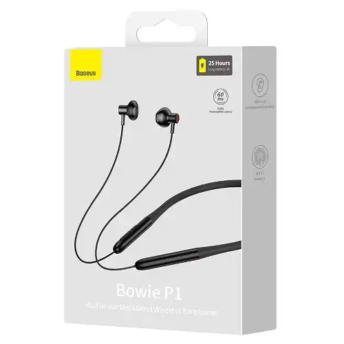Baseus Bowie P1 Half-In-ear Neckband Wireless Earphone - Image 2