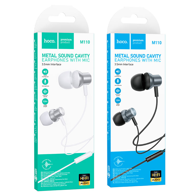 Wired earphones 3.5mm “M110 Encourage” with mic - Image 4