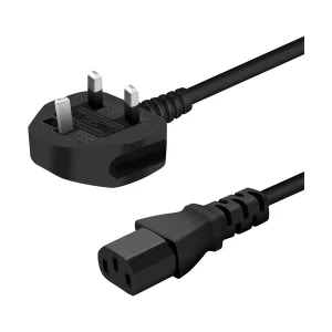 Many 3-Pin Black Desktop Power Cable # MTS-0020