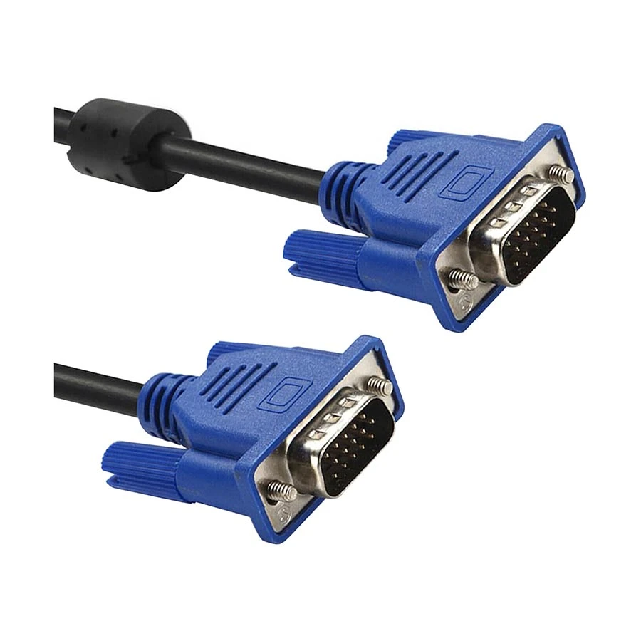 Onten OTN-6301V VGA Male to Male 1.5 Meter Black Cable # OTN-6301V - Image 2