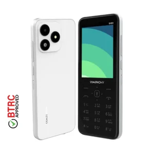 Symphony S100 Cotton White Dual SIM Feature Phone (Touch Keypad)