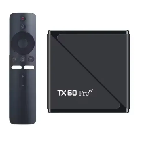 TX60 Pro 14K Ultra HD Smart Android TV Box with Voice Control Remote - Image 3