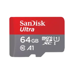 SanDisk Ultra SQUAB 64GB MicroSDXC UHS-I Memory Card (SDSQUAB-064G-GN6MN)