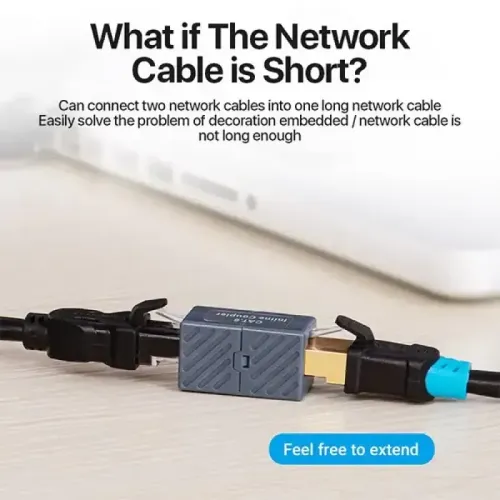 Vention VAM650 CAT6 RJ45 Network Connector - Image 2