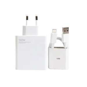 Xiaomi 120W Power Adapter Suit & Type-C Data Cable